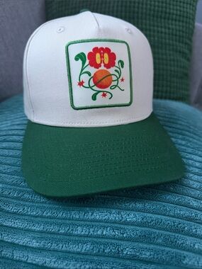 New Seattle Storm Pride 2026 White and Green Floral Patch Baseball Hat
